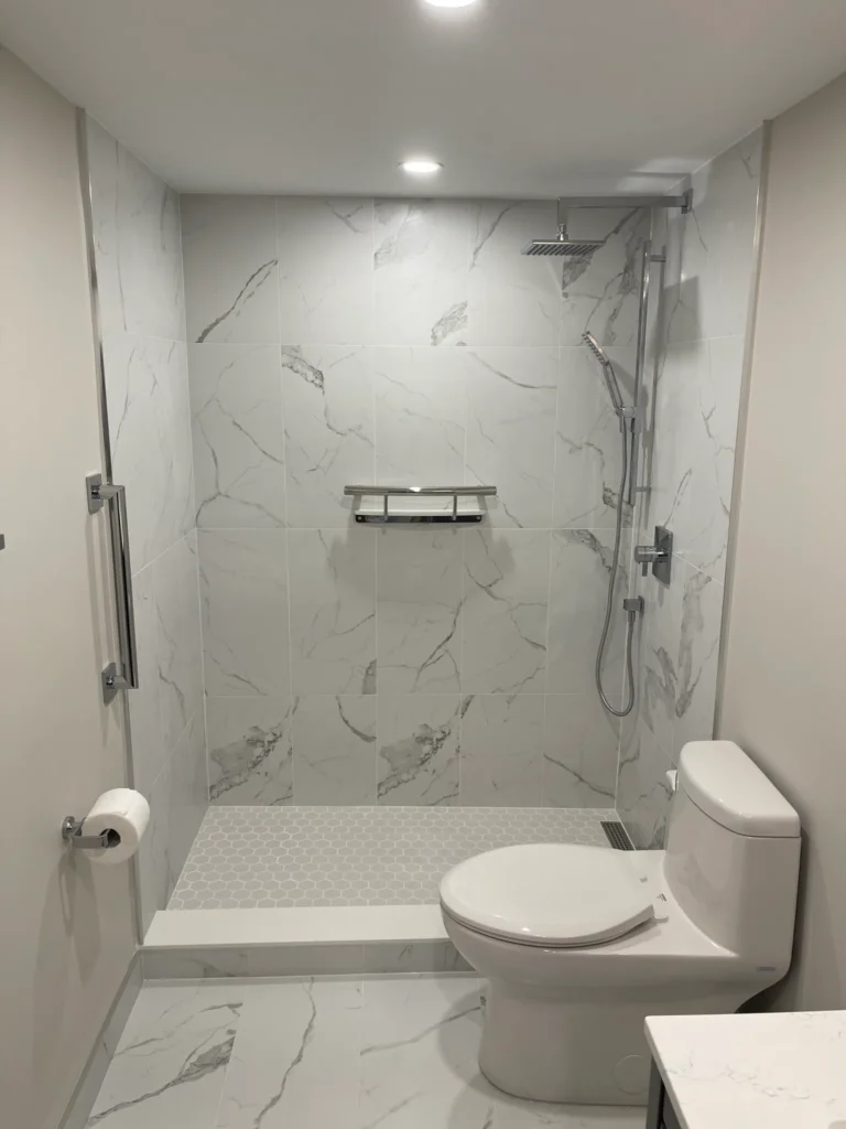 what is a wet room bathroom