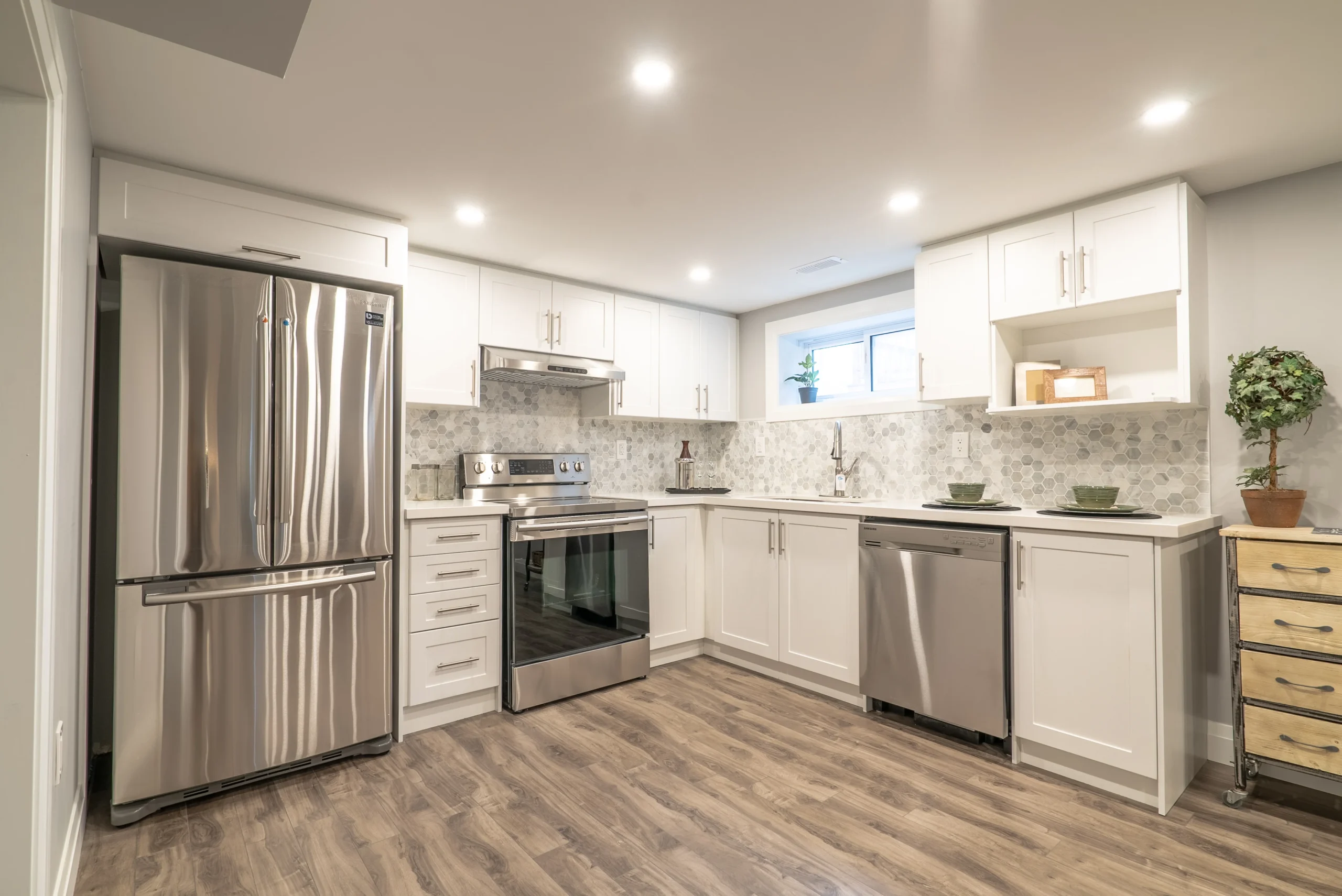 Kitchen triangle rule