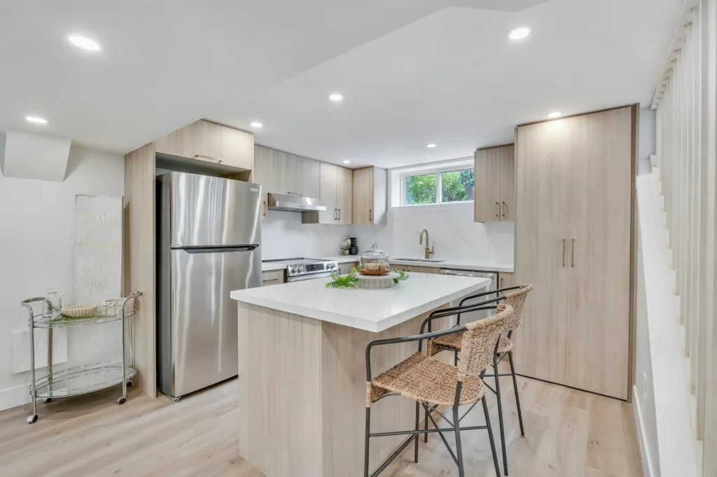 Photo-completed-in-law-suite-basement-renovation